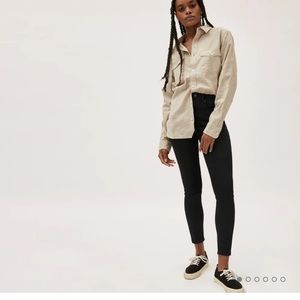 Never worn Everlane black skinny jeans sz 27 ankle